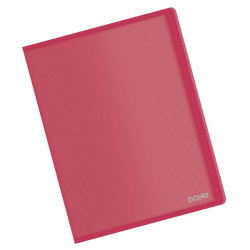 Dohe Carpeta con 10 Fundas A4 Rojo