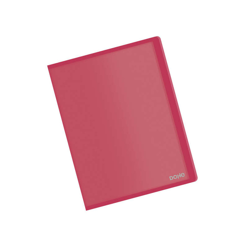 Dohe Carpeta con 10 Fundas A4 Rojo