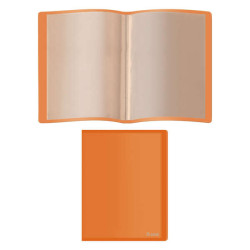 Dohe Carpeta con 10 Fundas A4 Naranja