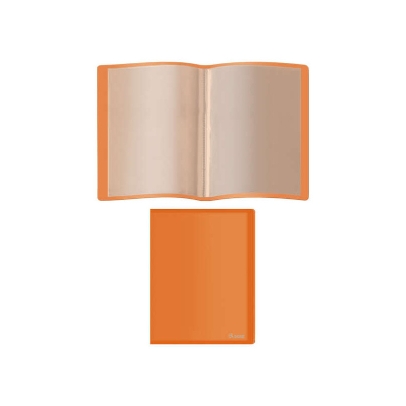 Dohe Carpeta con 10 Fundas A4 Naranja
