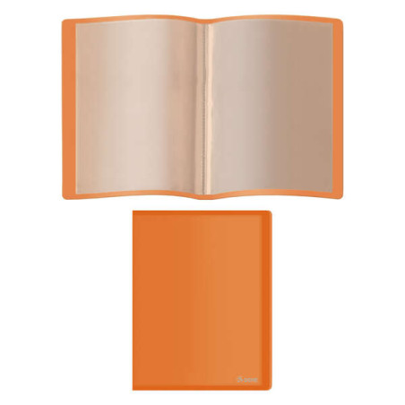 Dohe Carpeta con 10 Fundas A4 Naranja