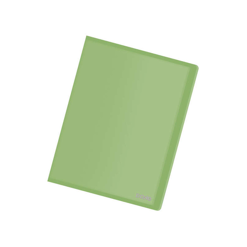Dohe Carpeta con 20 Fundas Transparentes Soldadas A4 80mic