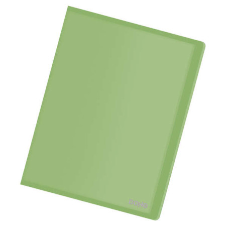 Dohe Carpeta con 20 Fundas Transparentes Soldadas A4 80mic