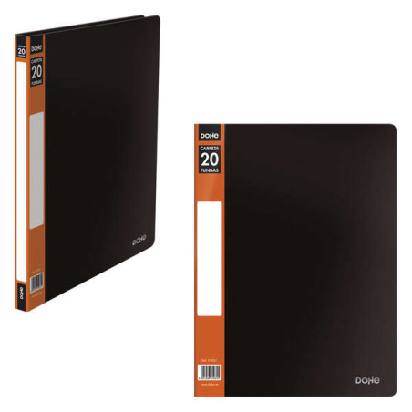 Dohe Carpeta con 20 Fundas A4