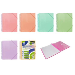 Bismark Carpeta Espiral 40 Fundas Transparentes (6u.)