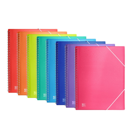 Oxford Urban A4 Carpeta de 40 Fundas con Espiral (10u.)