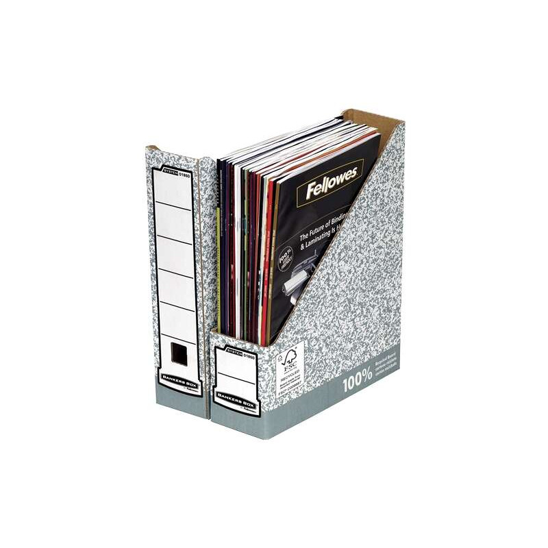 Fellowes Bankers Box Revistero A4 80mm (10u.)
