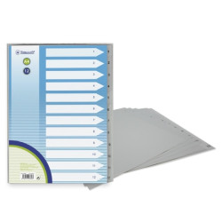 Bismark Indice Numerico con Pestañas del 1 al 12 - 11,62€