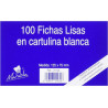 Mariola Pack de 100 Fichas Lisas Nº2 para Fichero - 1,40€