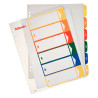 Esselte Indice Proyectos Imprimibles Tipo 1-6 Multicolor 