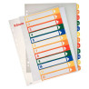 Esselte Indice para Proyectos Imprimible A4 Maxi Tipo 1-12