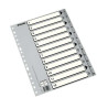 Esselte Indice Numerico de Plastico Gris Compatible - 64,73€