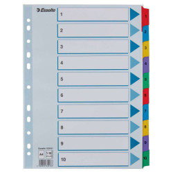 Esselte Indice de Carton con Pestañas Reforzadas - 1,71€