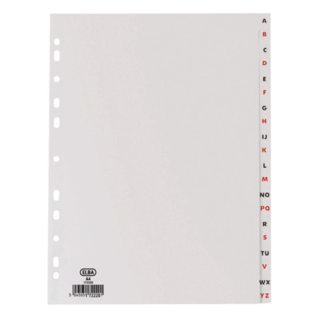 Elba Indice Alfabetico Folio 20 Posiciones - 3,28€