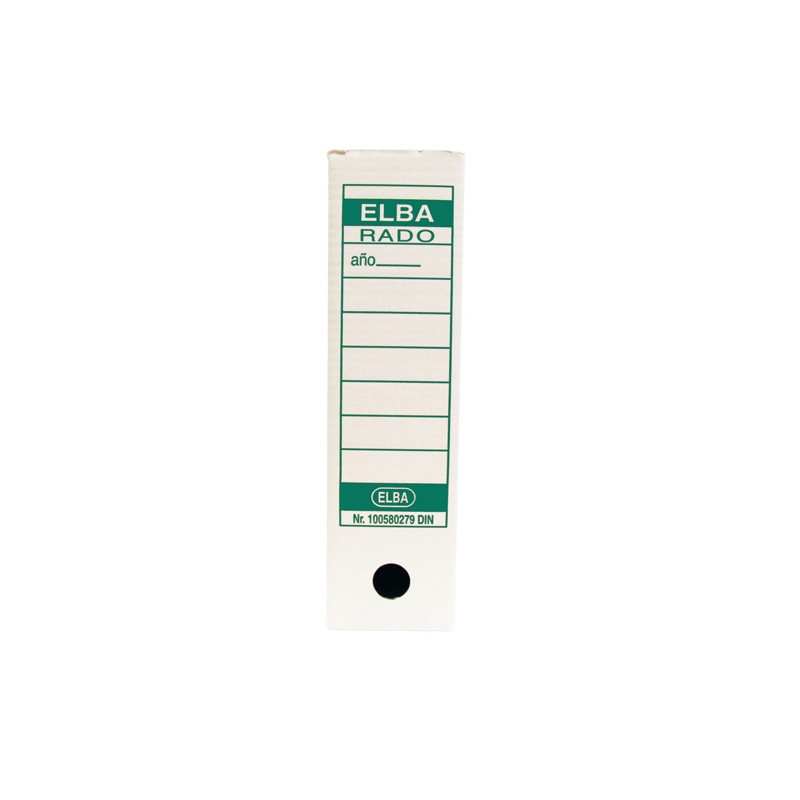 Elba Caja de Archivo Definitivo A4 Blanco Compatible - 1,25€