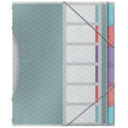 Esselte Colour'Breeze Clasificador con 6 Pestañas Multicolor