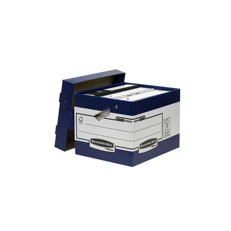 Fellowes Bankers Box Contenedor de Archivos con Asas Ergonomicas Ergo Box (10u.)