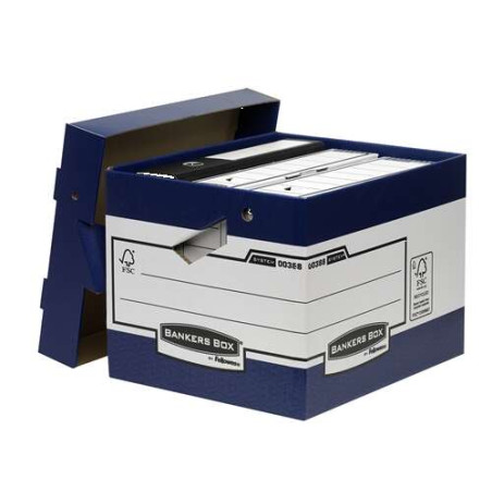 Fellowes Bankers Box Contenedor de Archivos con Asas Ergonomicas Ergo Box (10u.)