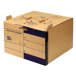 Fellowes Loeffs Pack de 15 Contenedores de Archivos Jumbo Plus