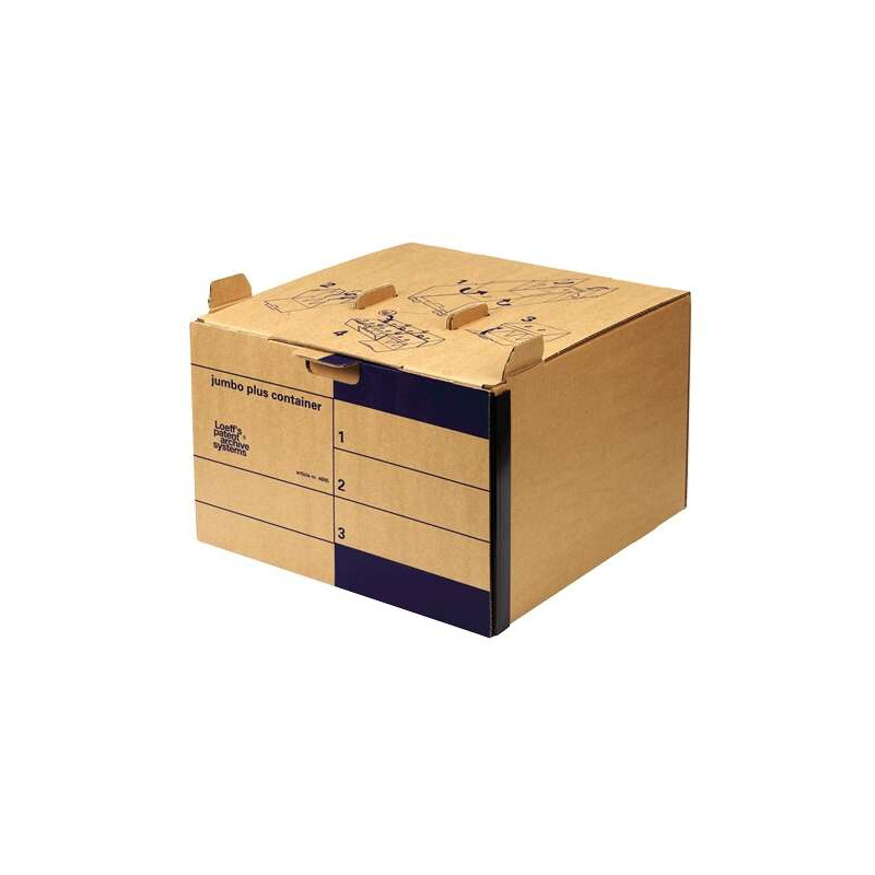 Fellowes Loeffs Pack de 15 Contenedores de Archivos Jumbo Plus