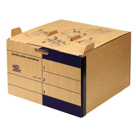 Fellowes Loeffs Pack de 15 Contenedores de Archivos Jumbo Plus