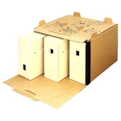 Fellowes Loeffs Pack de 15 Contenedores de Archivos Jumbo Plus