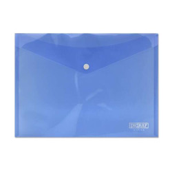Ingraf Sobre Portadocumentos A4 Azul Compatible - 4,60€