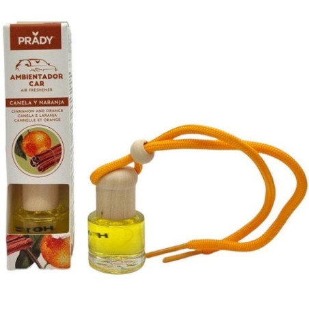 Prady Ambientador Coche Canela y Naranja