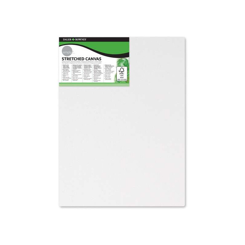 Daler-Rowney Daler Rowney Simply Bastidor Entelado 18x24cm