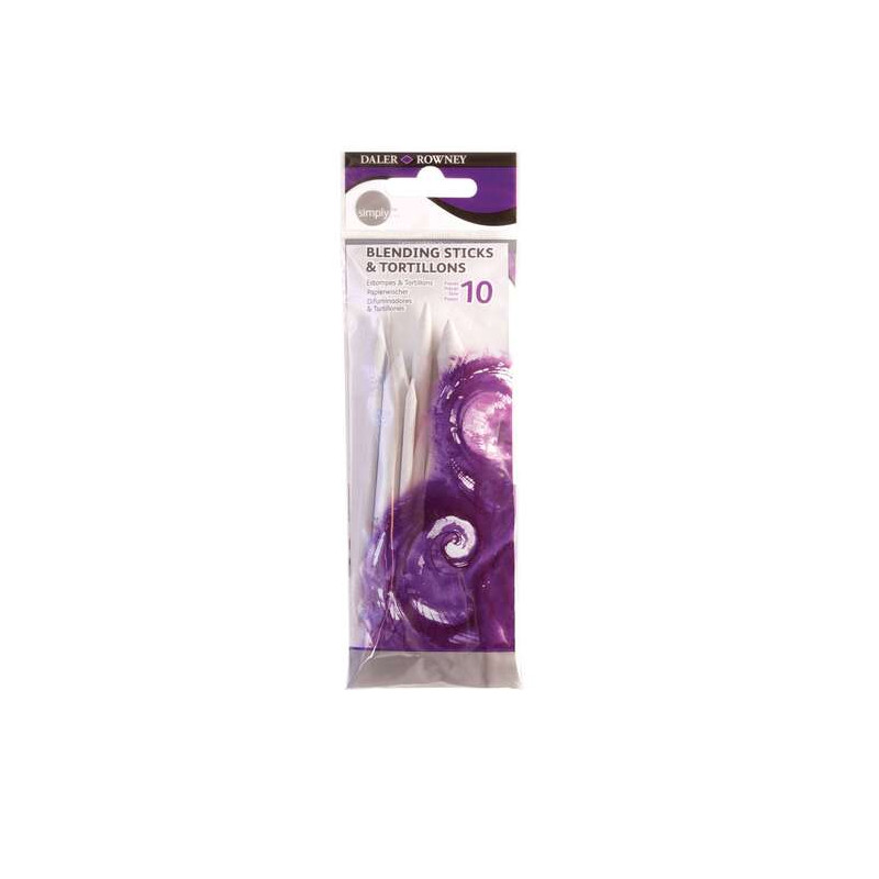 Daler-Rowney Daler Rowney Simply Pack de 12 Esfuminos 