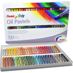 Pentel Oil Pastels Pack de 50 Pasteles Oleo - 7,15€