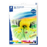 Staedtler 2430 Pack de 36 Pasteles Suaves - 33,95€