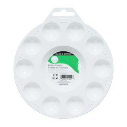 Daler-Rowney Daler Rowney Simply Paleta de Plastico Redonda