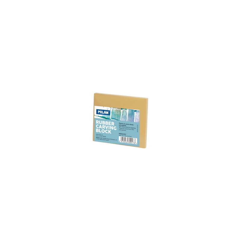 Milan Rubber Carving Block Plancha de Grabado - 1,33€