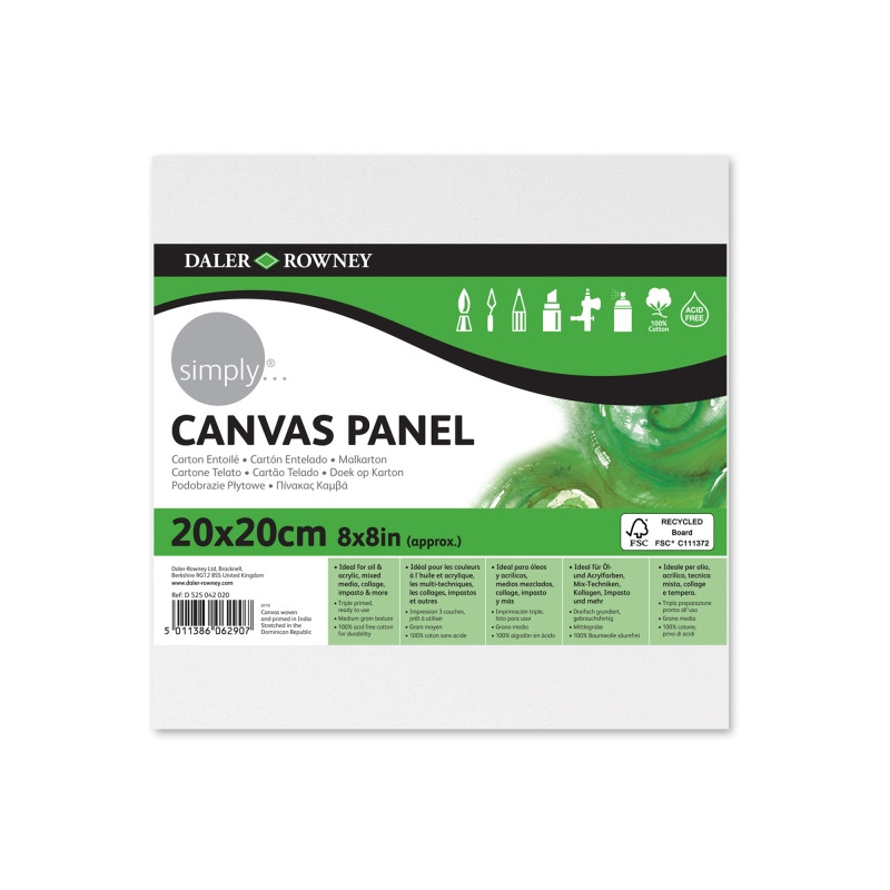 Daler-Rowney Daler Rowney Simply Carton Entelado - 1,63€