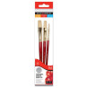 Daler-Rowney Daler Rowney Simply Pack de 3 Pinceles de Pelo