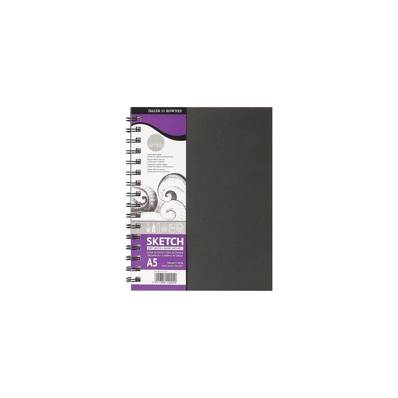 Daler-Rowney Daler Rowney Simply Cuaderno de Dibujo A5
