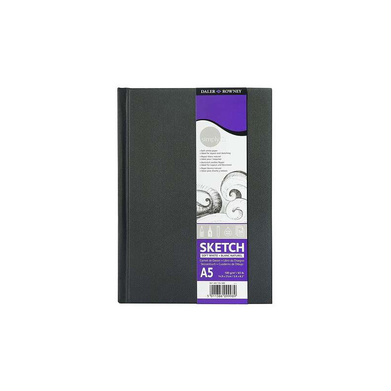 Daler-Rowney Daler Rowney Simply Cuaderno de Dibujo Cosido