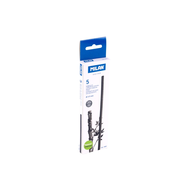 Milan Pack de 5 Barritas de Carboncillo Compatible - 3,58€