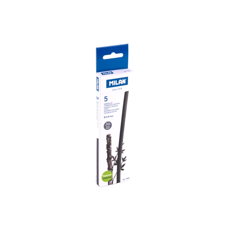 Milan Pack de 5 Barritas de Carboncillo Compatible - 4,28€