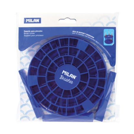 Milan Soporte para Pinceles con 49 Agujeros - 4,30€