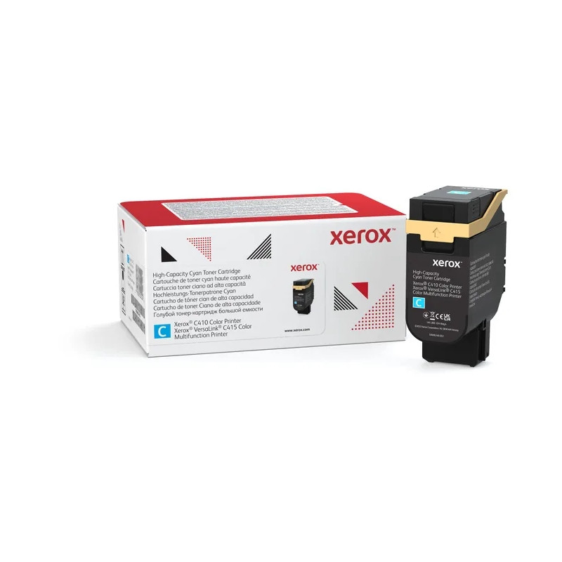 Tóner Xerox C410/ VersaLink C415 Cyan Original - 261,55€