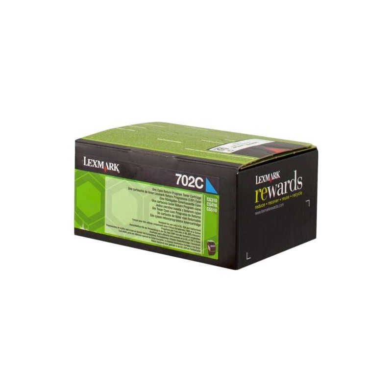 Tóner Lexmark CS310/CS410/CS510 Cyan Original - 69,78€