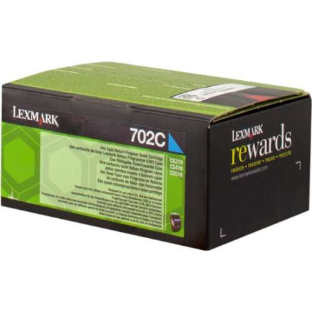 Tóner Lexmark CS310/CS410/CS510 Cyan Original - 69,78€