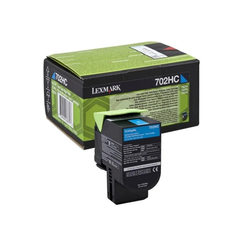 Tóner Lexmark CS310/CS410/CS510 Cyan Original - 190,93€