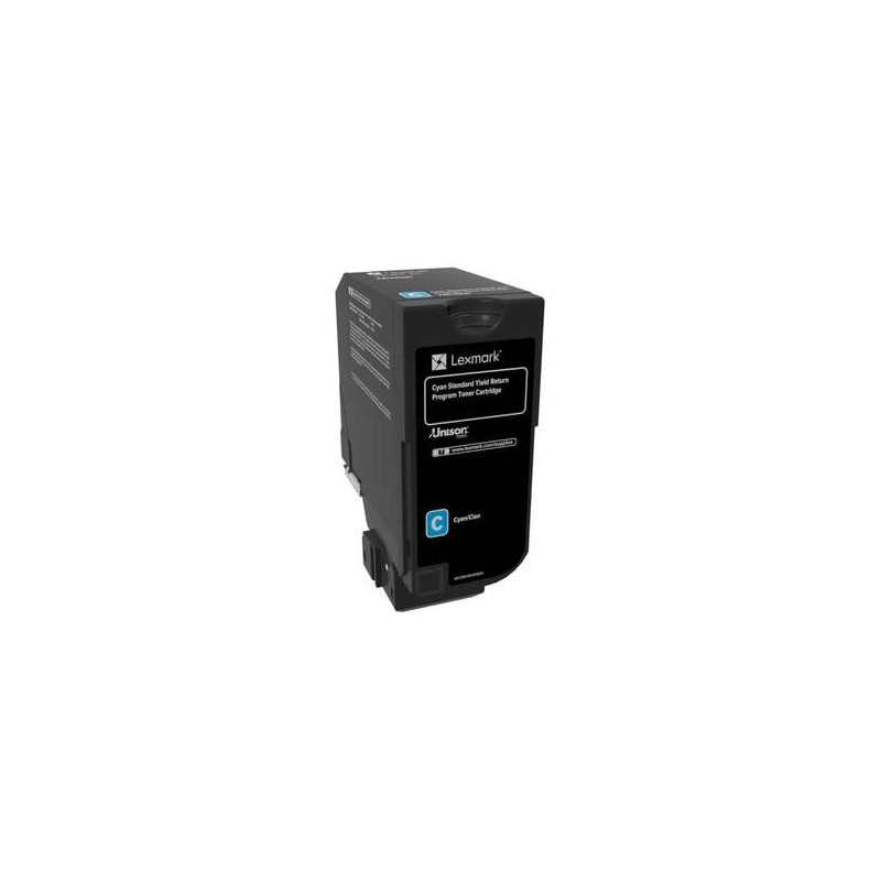 Tóner Lexmark CS720/CS725/CX725 Cyan Original - 247,67€