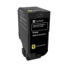 Tóner Lexmark CS720/CS725/CX725 Amarillo Original - 247,67€