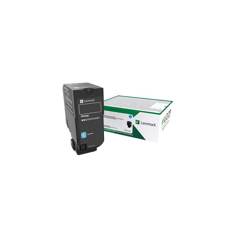 Tóner Lexmark CS727/CS728/CX727 Cyan Original - 303,82€