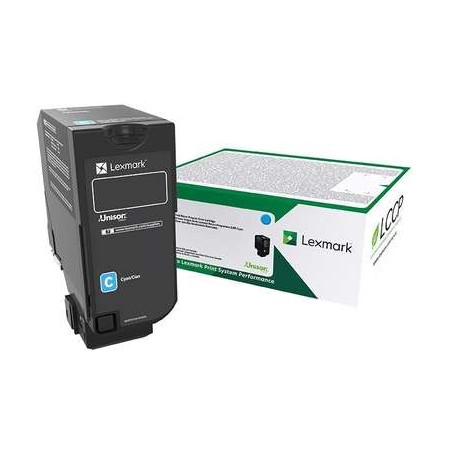 Tóner Lexmark CS727/CS728/CX727 Cyan Original - 303,82€