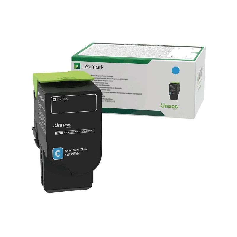Tóner Lexmark CS632/CX635 Cyan Original - 441,89€